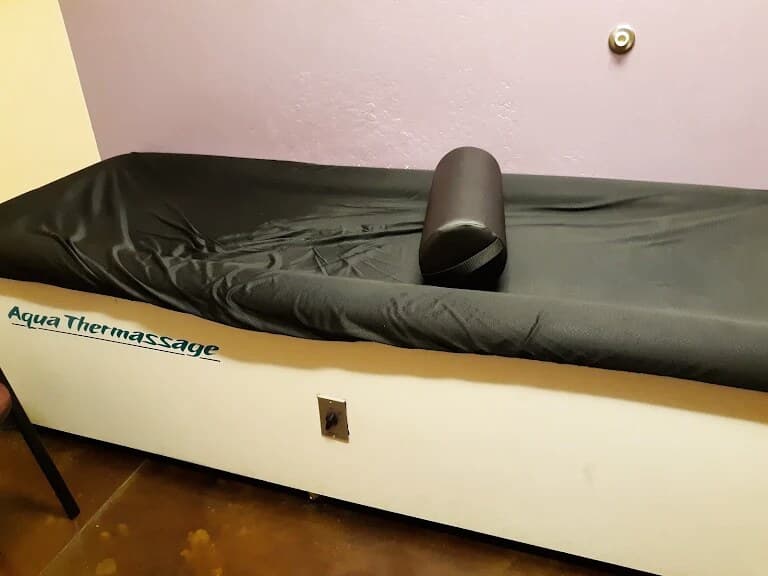 The Aqua Thermassage table at LifeCare Chiropractic in Mesa.