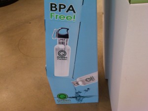 BPA free water bottles