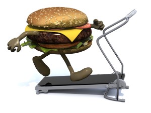 exercise with poor diet